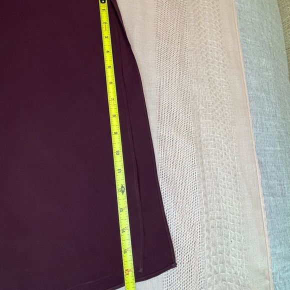 NWT Florence Long-Sleeve Washed Silk-Blend MIDI Dress Size XS by Who What Wear - Picture 9 of 10